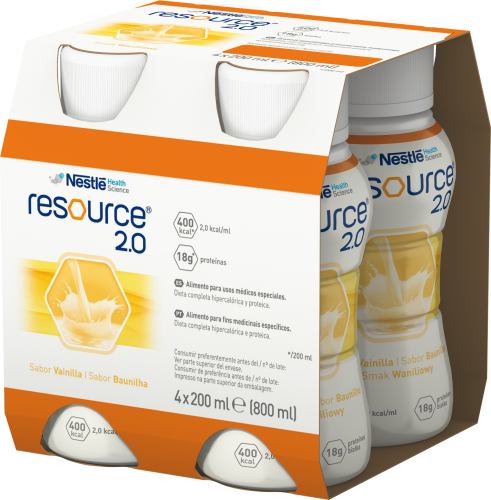 Nestle Resource 2.0 drink Wanilia 4x200 ml