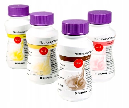 NUTRI comp DRINK zestaw 48x200ml/300kcal MIX smaki