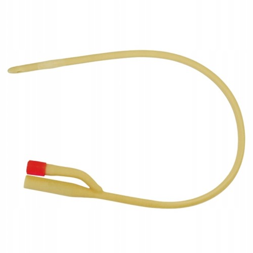 Cewnik urologiczny Zarys Foley CH18/400mm/5-10ml 10sztuk CFNL-2D-18-10-P
