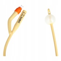 Cewnik urologiczny Zarys Foley CH16 400mm/5-10ml 10 sztuk CFNL-2D-16-10-P