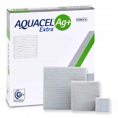 AQUACEL AG EXTRA+ 15x15cm 1szt- Opatrunek ze srebrem ConvaTec