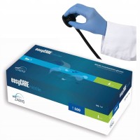 Rękawiczki nitrylowe easyCARE nitrile L 100 szt.