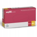 Rękawiczki nitrylowe BEZPUDROWE easyCARE berry ZARYS MALINOWE r.M 100 szt.