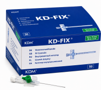 KANIULA wenflon KD-FIX G18 1,3 x 45mm ZIELONA 50szt