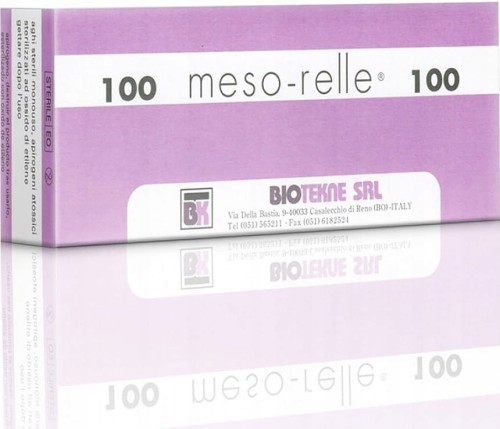 Igły do mezoterapii igłowej MesoRelle 30G -100 szt- 0,30x12 mm