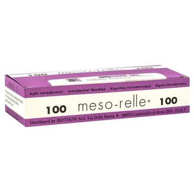 Igły do mezoterapii Mesorelle 32G 0,23 mm 4 mm 100 szt. 0,23x4mm